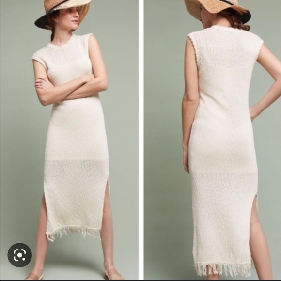 Dresses & Skirts - Callahan Fringe Dress from Anthropologie